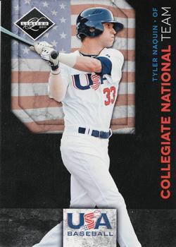 2011 Panini Limited - USA Baseball National Team #17 Tyler Naquin Front