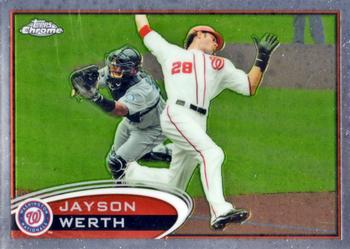 2012 Topps Chrome #78 Jayson Werth Front