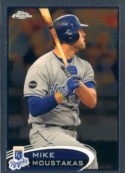 2012 Topps Chrome #89 Mike Moustakas Front