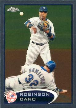 2012 Topps Chrome #143 Robinson Cano Front