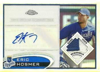 2012 Topps Chrome - Patch Autographs #61 Eric Hosmer Front