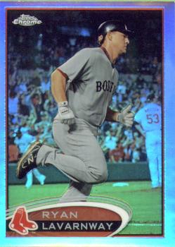 2012 Topps Chrome - Refractors #5 Ryan Lavarnway Front