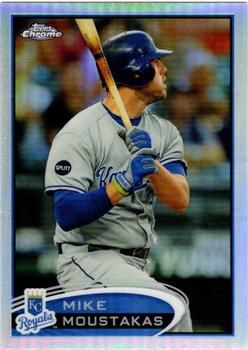 2012 Topps Chrome - Refractors #89 Mike Moustakas Front