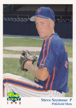 1992 Classic Best Pittsfield Mets #7 Steve Seymour Front