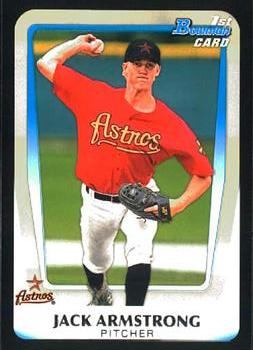 2011 Bowman Draft Picks & Prospects - Prospects #BDPP4 Jack Armstrong Front
