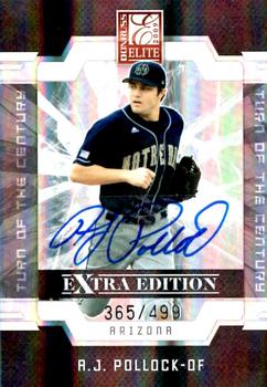 2009 Donruss Elite Extra Edition - Signature Turn of the Century #17 A.J. Pollock Front