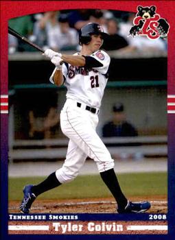 2008 Grandstand Tennessee Smokies #NNO Tyler Colvin Front