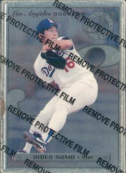 1996 Leaf Preferred - Steel #11 Hideo Nomo Front