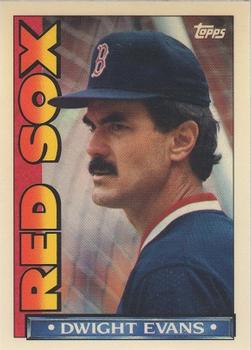 1990 Topps TV Boston Red Sox #29 Dwight Evans Front