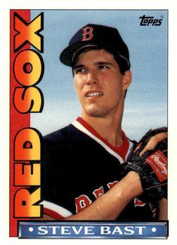1990 Topps TV Boston Red Sox #36 Steve Bast Front