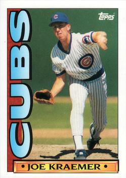 1990 Topps TV Chicago Cubs #10 Joe Kraemer Front
