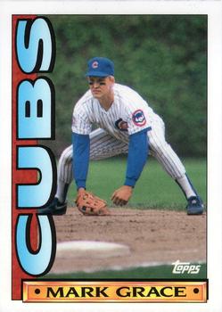 1990 Topps TV Chicago Cubs #23 Mark Grace Front