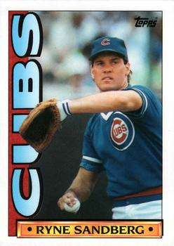 1990 Topps TV Chicago Cubs #26 Ryne Sandberg Front