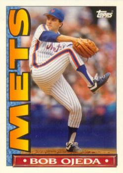 1990 Topps TV New York Mets #16 Bob Ojeda Front