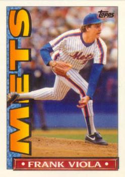 1990 Topps TV New York Mets #18 Frank Viola Front