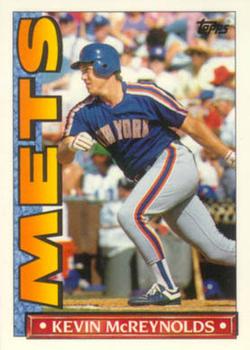 1990 Topps TV New York Mets #31 Kevin McReynolds Front
