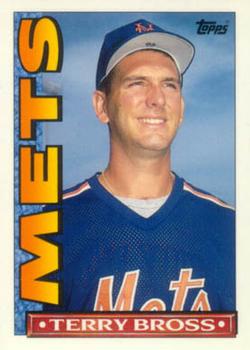 1990 Topps TV New York Mets #37 Terry Bross Front