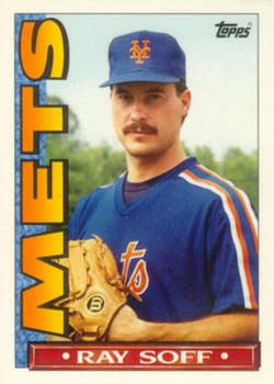 1990 Topps TV New York Mets #61 Ray Soff Front