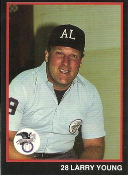 1988 T&M Sports Umpires #54 Larry Young Front