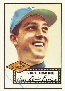 1983 Topps 1952 Reprint Series #250 Carl Erskine Front