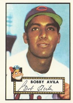 1983 Topps 1952 Reprint Series #257 Bobby Avila Front