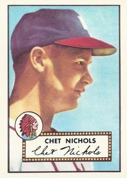 1983 Topps 1952 Reprint Series #288 Chet Nichols Front