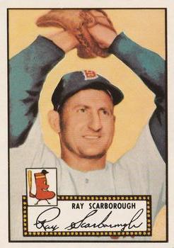 1983 Topps 1952 Reprint Series #43 Ray Scarborough Front