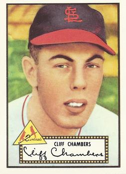 1983 Topps 1952 Reprint Series #68 Cliff Chambers Front
