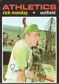 1971 Topps #135 Rick Monday Front