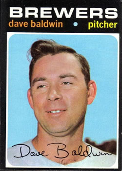 1971 Topps #48 Dave Baldwin Front