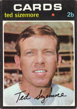 1971 Topps #571 Ted Sizemore Front