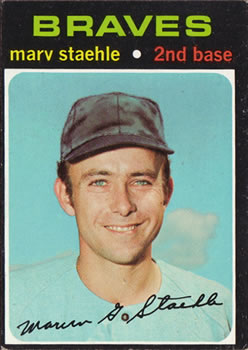1971 Topps #663 Marv Staehle Front