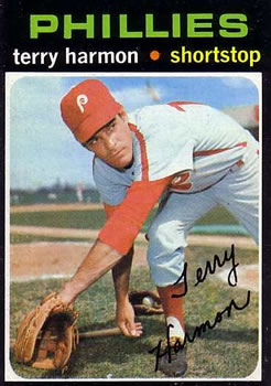 1971 Topps #682 Terry Harmon Front