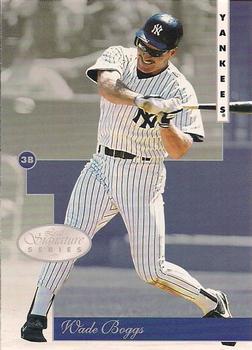 1996 Leaf Signature Series #5 Wade Boggs Front