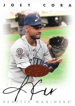 1996 Leaf Signature Series - Autographs Bronze #NNO Joey Cora Front