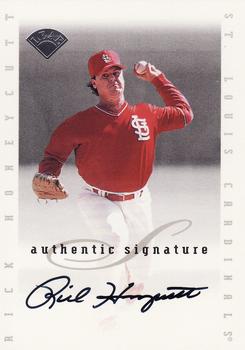 1996 Leaf Signature Series - Extended Series Autographs #NNO Rick Honeycutt Front