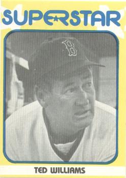 1980 TCMA Superstars #24 Ted Williams Front