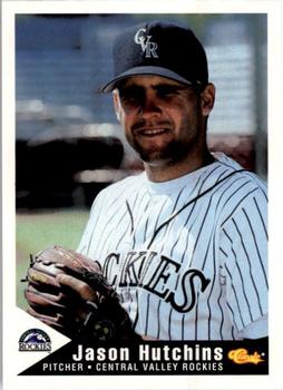 1994 Classic Best Central Valley Rockies #10 Jason Hutchins Front