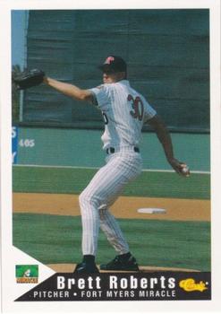 1994 Classic Best Fort Myers Miracle #20 Brett Roberts Front