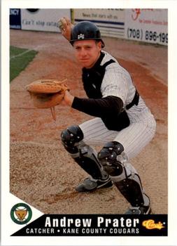 1994 Classic Best Kane County Cougars #19 Andrew Prater Front