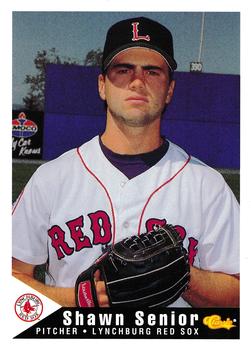1994 Classic Best Lynchburg Red Sox #23 Shawn Senior Front