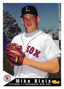 1994 Classic Best Lynchburg Red Sox #3 Mike Blais Front