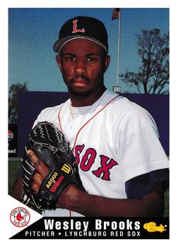 1994 Classic Best Lynchburg Red Sox #4 Wesley Brooks Front