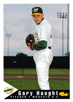 1994 Classic Best Modesto A's #14 Gary Haught Front