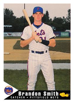 1994 Classic Best Pittsfield Mets #20 Brandon Smith Front