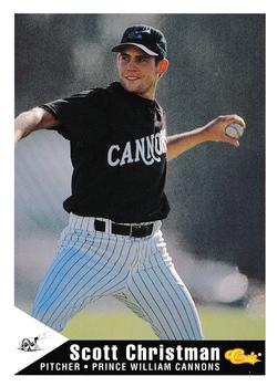 1994 Classic Best Prince William Cannons #8 Scott Christman Front