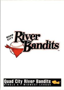 1994 Classic Best Quad City River Bandits #30 Checklist Front