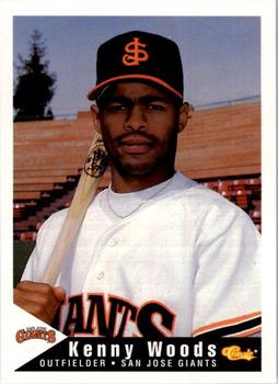 1994 Classic Best San Jose Giants #26 Kenny Woods Front