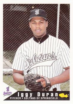 1994 Classic Best Springfield Sultans #8 Iggy Duran Front