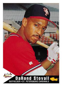 1994 Classic Best St. Petersburg Cardinals #26 DaRond Stovall Front
